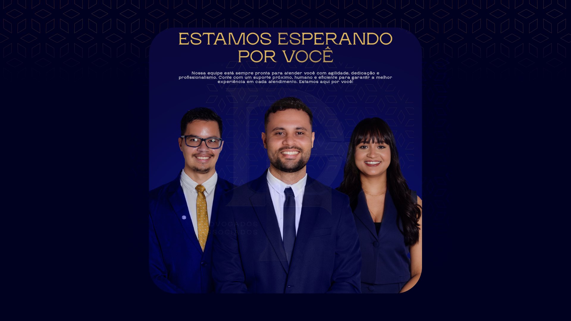 Equipe DP Advogados pronta para atendimento